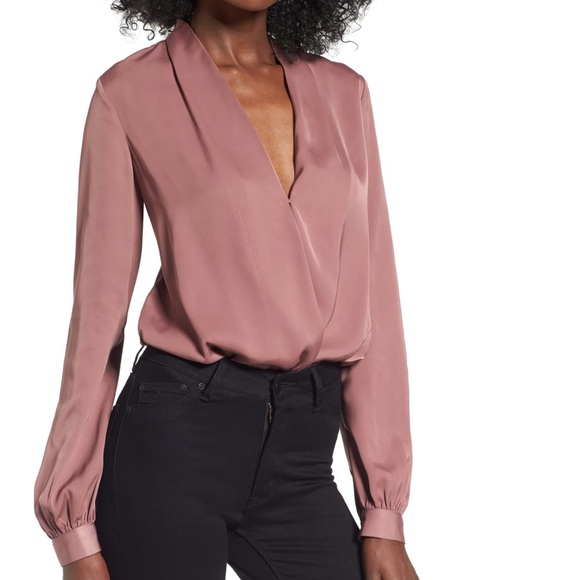 L’Academie Tops - L’Academie The Long Sleeve Bodysuit Size M BNWT